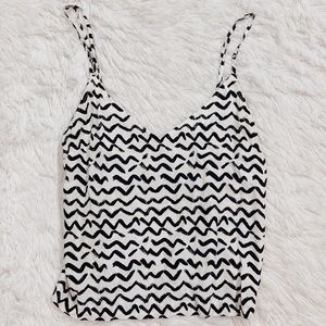 & Other Stories Black and White Tank